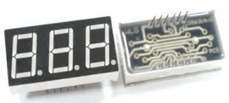 KPT5361BSRND) (3 Digit 14mm Anot   Kırmızı Led Display) (KPT-5361BSRND)