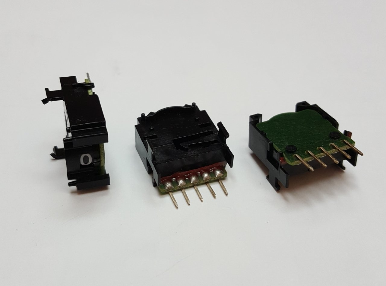 Mini Kodlama Şalteri (thumbwhell Switches) (0-9)