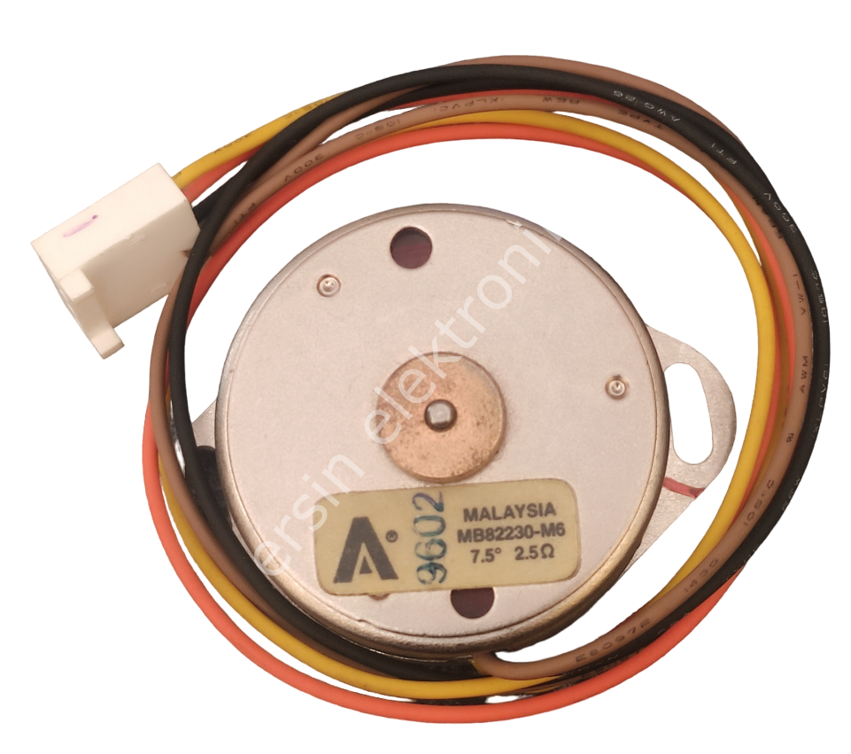 MB82230-M6  7.5 Derece 2.5Ohm Step Motor