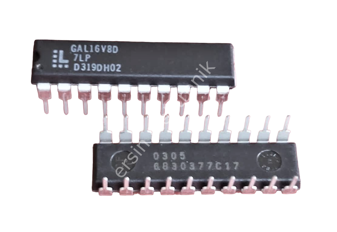 GAL16V8D-7LP  High Performance E2CMOS PLD Generic Array Logic