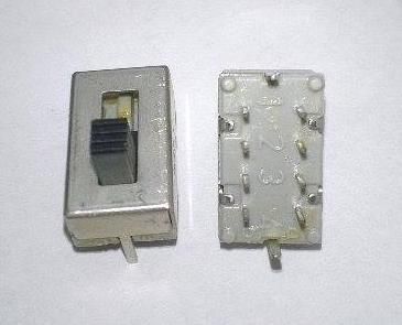 MSS3 SLIDE ANAHTARI 8PIN PCB-P (3 konumlu)