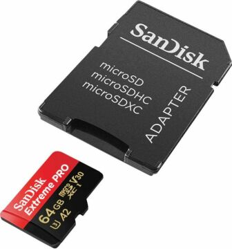 SANDISK 64GB MICRO SDXC 200/90 KART