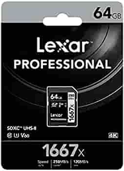 LEXAR 64GB SDXC UHS I 1066X/160MB  HAFIZA KARTI