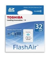 TOSHIBA 32GB SDHC WI-FI KART