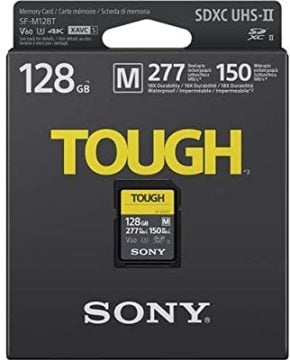 SONY 128GB SF-M TOUGH SERI UHS-II SDXC MEMORY CARD