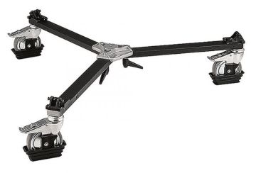 MANFROTTO 114MV CINE/VIDEO DOLLY WITH SPIKED FEET