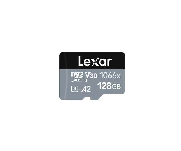 LEXAR 128GB MICRO SDXC 1066X UHS-I 160MB READ/120MB WRITE MEMORY CARD