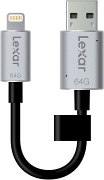 LEXAR JUMPDRIVE  C20i 64GB USB 3.0 APPLEİÇİN HAFIZA LJDC20i-64GBBEU