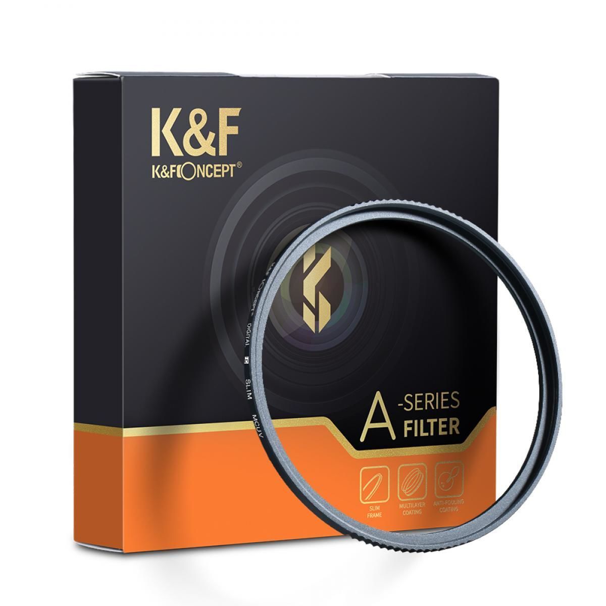 K&F Concept 77mm NANO-A SERIES MC-UV Slim Filtre