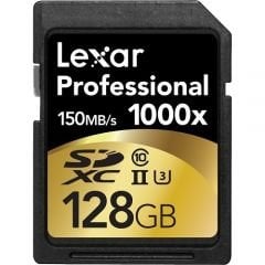 LEXAR 128 SDXC 1000X (150MB/SN)UHS II HAFIZA KARTI