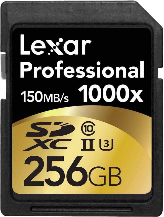 LEXAR 256 SDXC 1000X (150MB/SN)UHS II HAFIZA KARTI