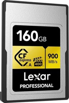 LEXAR 160GB CF EXPRESS A TYPE GOLD SERI MEMORY CARD