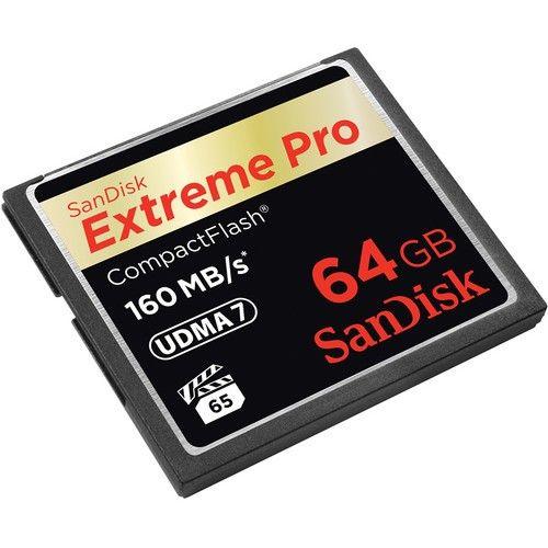SANDISK 64GB CF 160MB(1067X)COMPACTFLASH HAFIZA KARTI