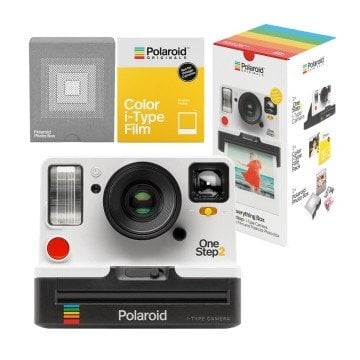 POLAROID ONE STEP 2 BEYAZ (WHITE) KIT  (FİLM+FİLM KUTUSU