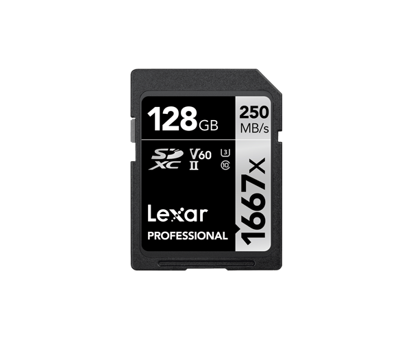 LEXAR 128GB SDXC UHS II 1667X/250MB HAFIZA KARTI