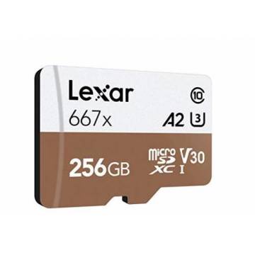LEXAR 256GB MICRO SDXC 667X UHS I U3 V30 HAFIZAKARTI