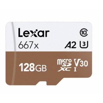 LEXAR 128GB MICROSDXC UHS-I 667X  U3 V30 HAFIZA KARTI