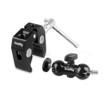 SmallRig 1138 Çift Bilyalı ve 1/4'' Vidalı Süper Kelepçe