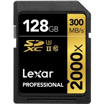 LEXAR 128GB SDXC 2000X +UHSII KART OKUYUCU