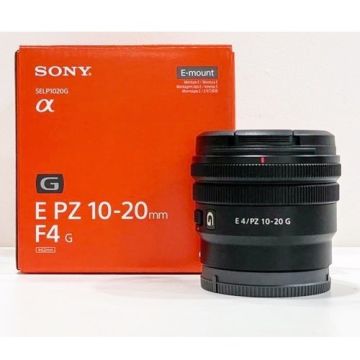 SONY 10-20MM F:4 POWERZOOM G E MOUNT LENS