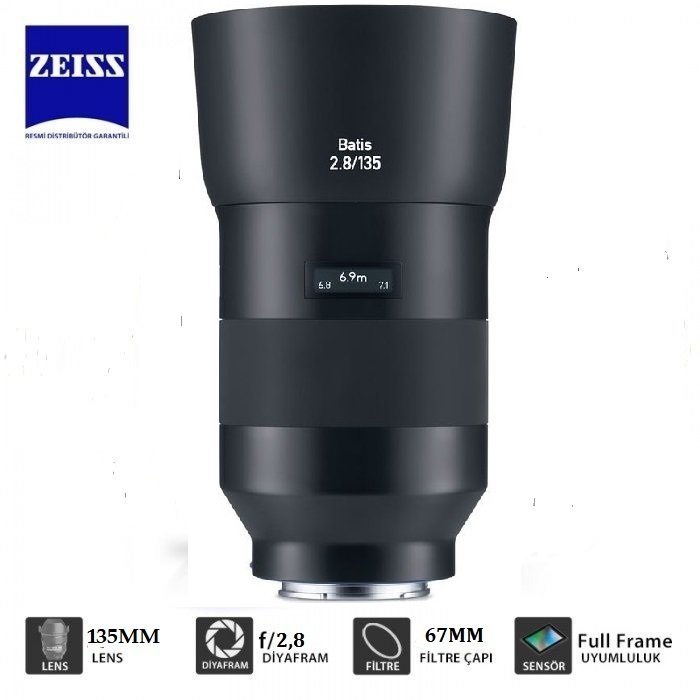 ZEISS BATIS 135MM F:2,8 AF  SONY E MOUNT LENS