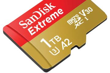 SANDISK 1TB 160MB EXTREME MICROSDXC UHS I U3  V30 KART