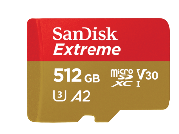SANDISK 512GB 160MB EXTREME MICROSDXC UHS I U3  V30 KART