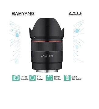 SAMYANG 35MM F:1.8 AF SONY FE MOUNT LENS