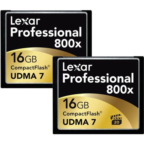 LEXAR 16GB COMPACT FLASH 800X 12O MB/SN PROFESSIONAL KART