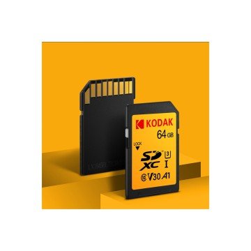 KODAK 64GB SDXC UHS-I  U3 V30 95MB READ/85MB WRITE MEMORY CARD