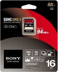 SONY 16GB 655X 94MB/SN  SDHC UHS-I HAFIZA KARTI