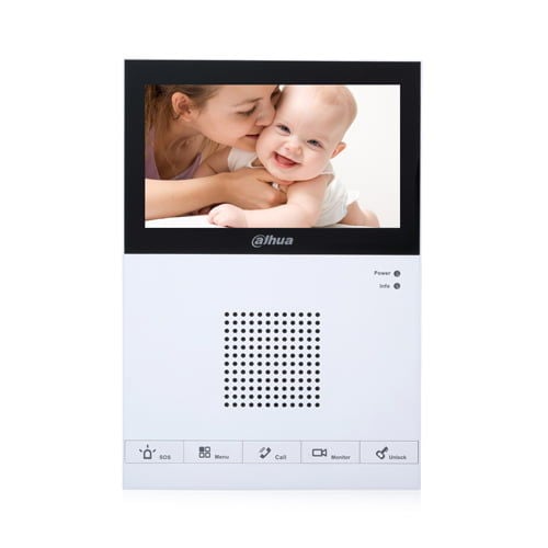 7 TFT LCD Kapasitive dokunmatik ekran IP Monitör