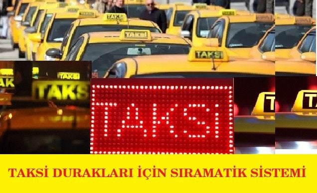 Taksi sıra sistemi - PROJE