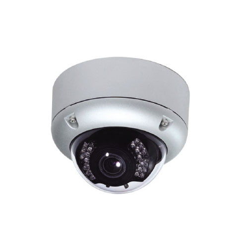 3 Mega-pixel Vandalproof & Weatherproof WDR IP IR Dome Kamera