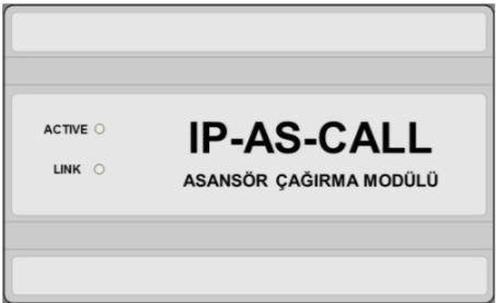 ASANSÖR ÇAGIRMA MODÜLÜ IP-AS-CALL