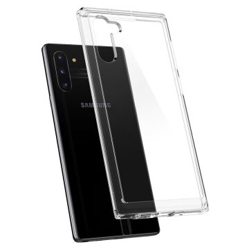 Galaxy Note 10 Kılıf, Spigen Crystal Hybrid Crystal Clear