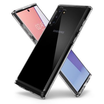 Galaxy Note 10 Kılıf, Spigen Crystal Hybrid Crystal Clear