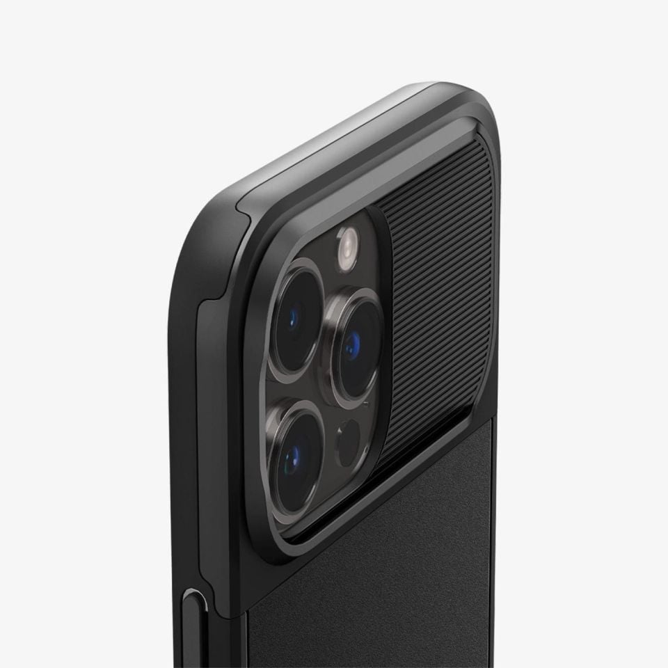 iPhone 14 Pro Kılıf, Spigen Optik Armor MagFit (MagSafe Uyumlu) Black