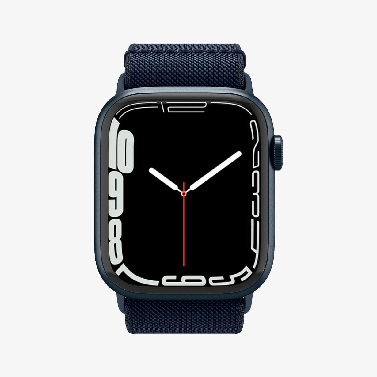 Apple Watch Serisi (49mm/45mm /44mm/42mm) Kayış Kordon, Spigen Watch Band Lite Fit Navy