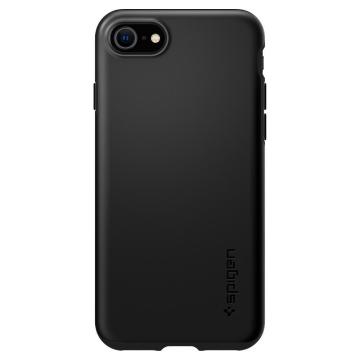 iPhone SE 2022 / 2020 / iPhone 8 / iPhone 7 Kılıf, Spigen Thin Fit Pro Black