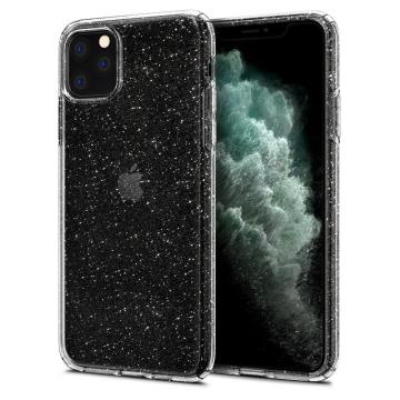 iPhone 11 Pro Max Kılıf, Spigen Liquid Crystal Glitter Crystal Quartz