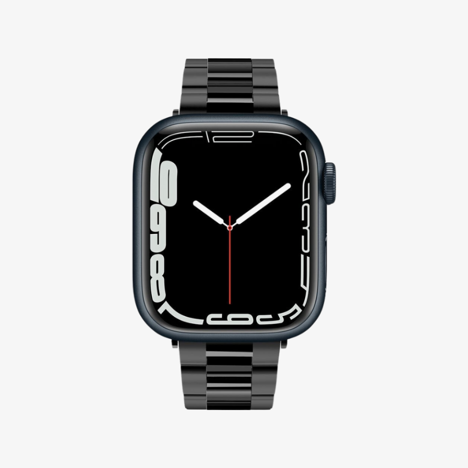 Apple Watch Seri (41mm/40mm/38mm) ile Uyumlu Kayış Kordon, Spigen Modern Fit Black