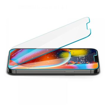 iPhone 13 Mini Cam Ekran Koruyucu Kolay Kurulum, Spigen Glas.tR Slim EZ Fit HD (1 Adet)