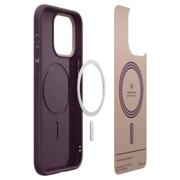 iPhone 15 Pro Max Kılıf, Caseology Nano Pop Mag (MagSafe Uyumlu) Burgundy Bean