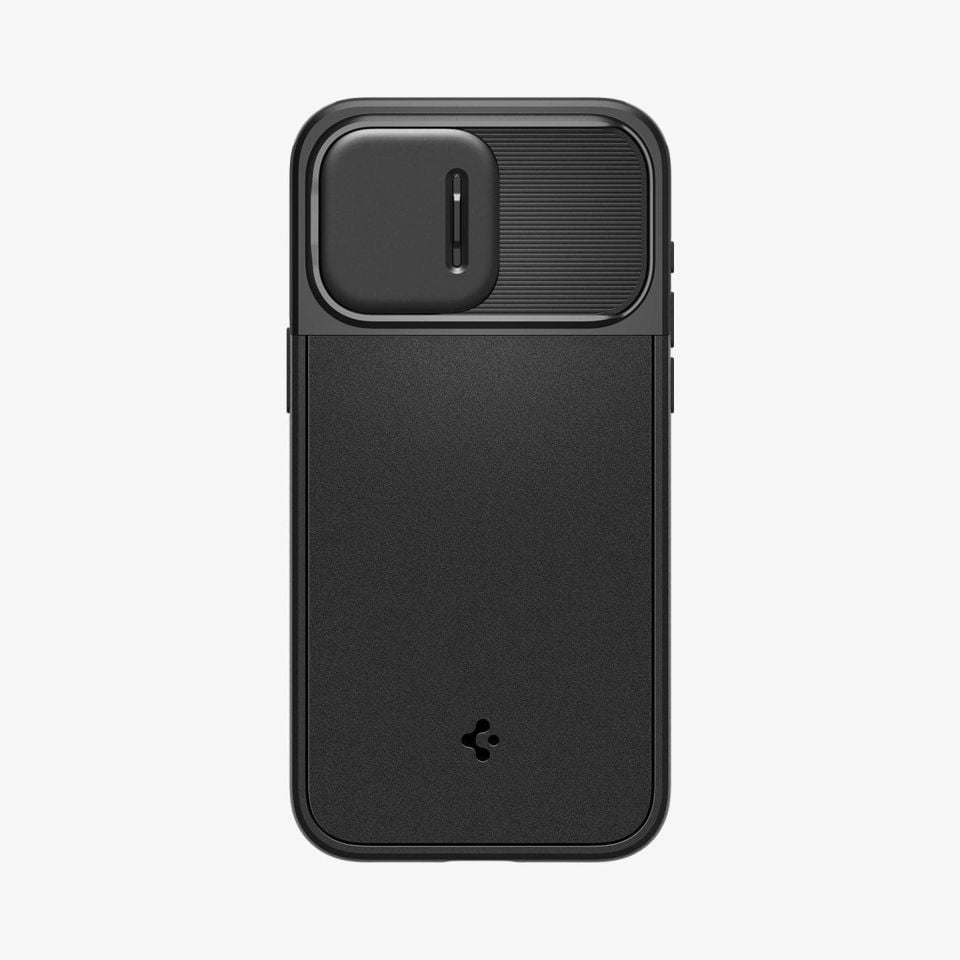 iPhone 15 Pro Max Kılıf, Spigen Optik Armor MagFit (MagSafe Uyumlu) Black