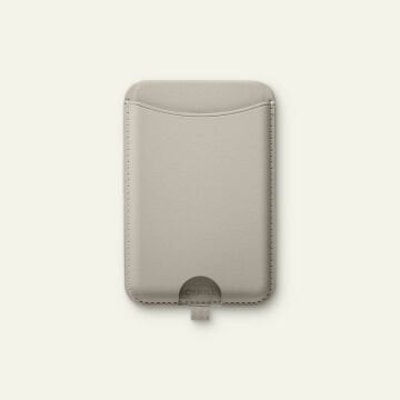 Spigen Apple MagSafe iPhone 15 / iPhone 14 / iPhone 13 / iPhone 12 Serisi için Cüzdan, Ciel by Cyrill Kajuk Mag (MagSafe Uyumlu) Cream