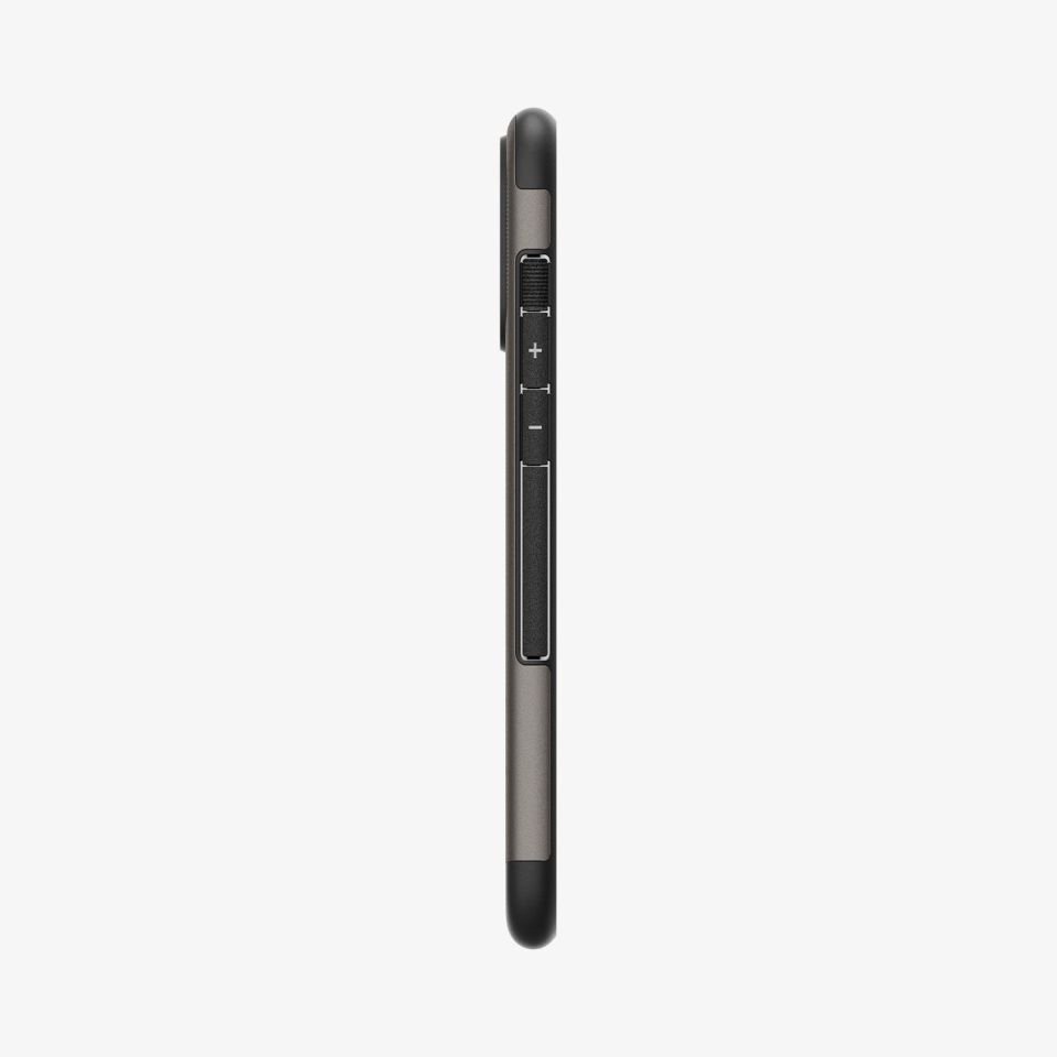 iPhone 15 Pro Max Kılıf, Spigen Slim Armor Magfit (Magsafe Uyumlu) Gunmetal
