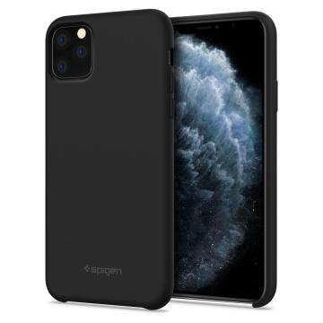 iPhone 11 Pro Max Kılıf, Spigen Silikon Fit Black