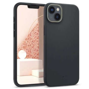 iPhone 14 Plus Kılıf, Caseology Nano Pop 360 + Cam Ekran Koruyucu (2 Adet) Black Sesame