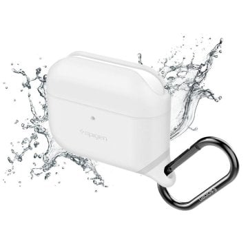 AirPods Pro / AirPods Pro 2. Nesil Kılıf, Spigen Slim Armor IP IP67 Sertifikalı Suya Dayanıklı White